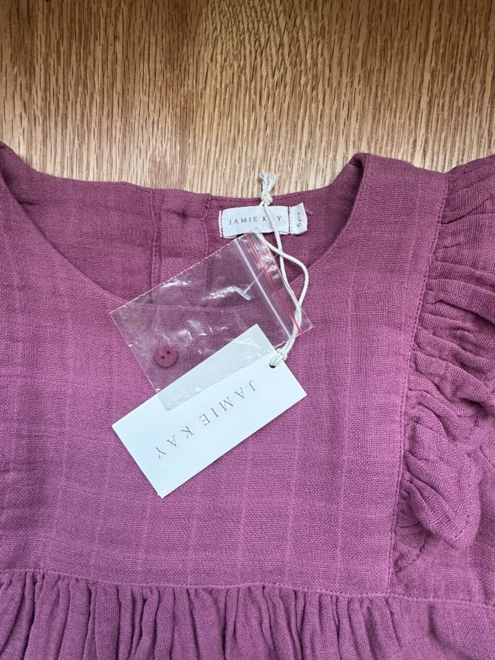 NWT Jamie Kay Size 5 Cotton Muslin Lily Dress - Picture 5 of 6